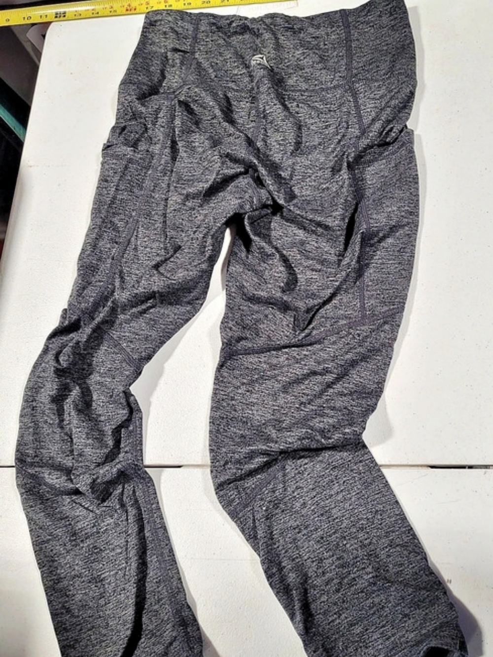 Reebok Gray Athletic Leggings - Picture 2 of 3